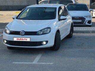 2012 Volkswagen Golf VI, белый, 560000 рублей, вид 2