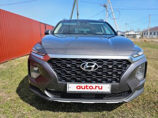 2018 Hyundai Santa Fe IV, серый, 3300000 рублей, вид 1