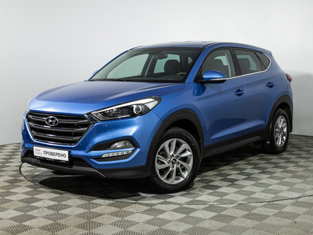 2017 Hyundai Tucson III, голубой, 1649700 рублей, вид 1