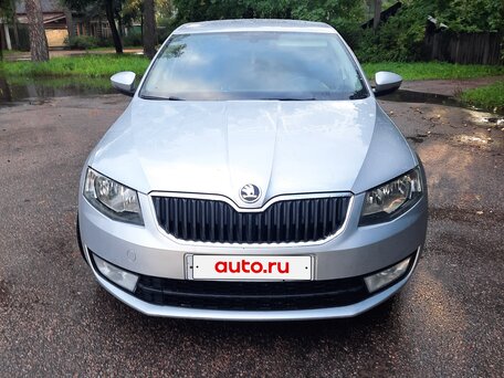 2014 Skoda Octavia III (A7), серебристый, 970000 рублей, вид 3