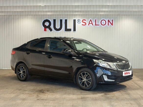 2011 Kia Rio 4-speed III, чёрный, 935000 рублей - вид 4