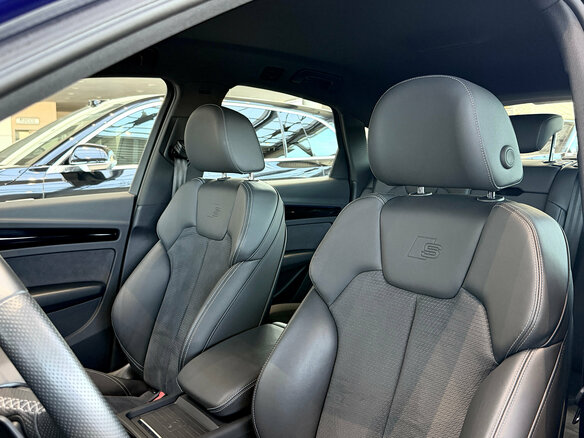 2021 Audi Q5 45 TFSI II (FY) Рестайлинг, синий - вид 23