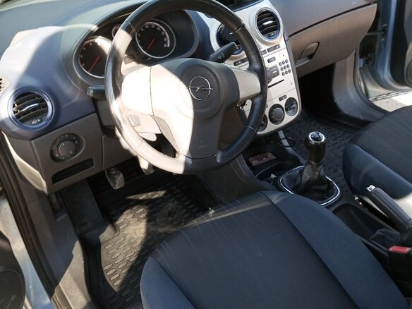 2008 Opel Corsa D, голубой, 370000 рублей - вид 6