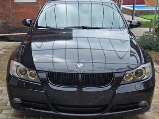 2007 BMW 3 серии 318i V (E90/E91/E92/E93), чёрный, 750000 рублей, вид 1