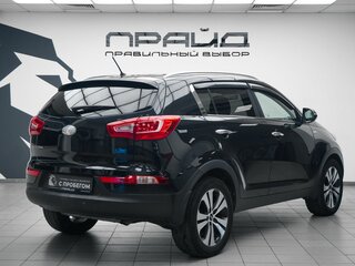 2013 Kia Sportage III, чёрный, 1399000 рублей, вид 3
