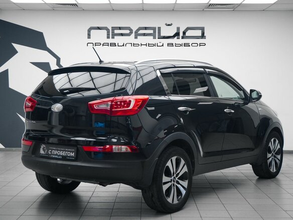 2013 Kia Sportage III, чёрный - вид 2