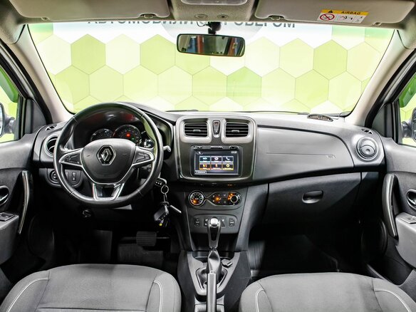 2019 Renault Logan Stepway II Рестайлинг, белый - вид 12