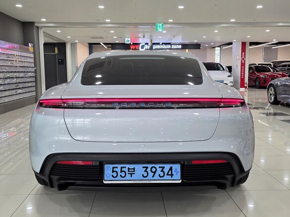 2026 Porsche Taycan 4 I Рестайлинг, серый - вид 6