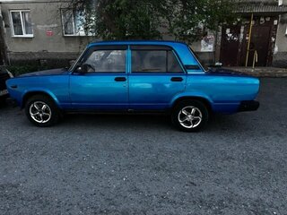 2006 Lada (ВАЗ) 2107, синий, 140000 рублей, вид 4