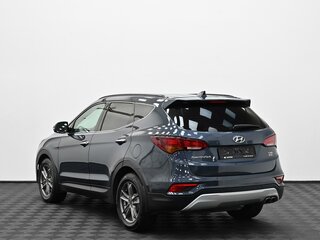2017 Hyundai Santa Fe III Рестайлинг, синий, 1899000 рублей, вид 4