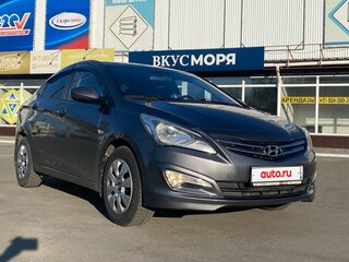 2015 Hyundai Solaris I Рестайлинг, серый, 1050000 рублей, вид 5