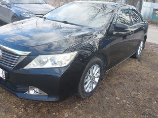 2011 Toyota Camry VII (XV50), чёрный, 1600000 рублей, вид 1