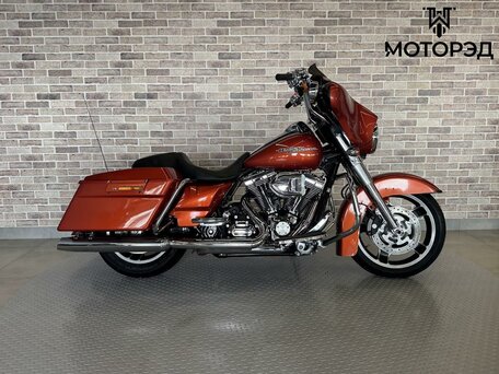 2011 Harley-Davidson Street Glide, оранжевый, 985000 рублей, вид 1