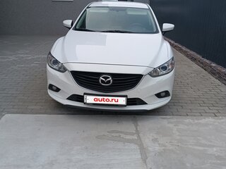 2016 Mazda 6 III (GJ) Рестайлинг, белый, 1615000 рублей, вид 1