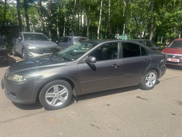 2006 Mazda 6 I (GG) Рестайлинг, серый, 420000 рублей - вид 5