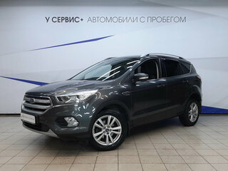 2018 Ford Kuga II Рестайлинг, чёрный, 1670000 рублей, вид 1