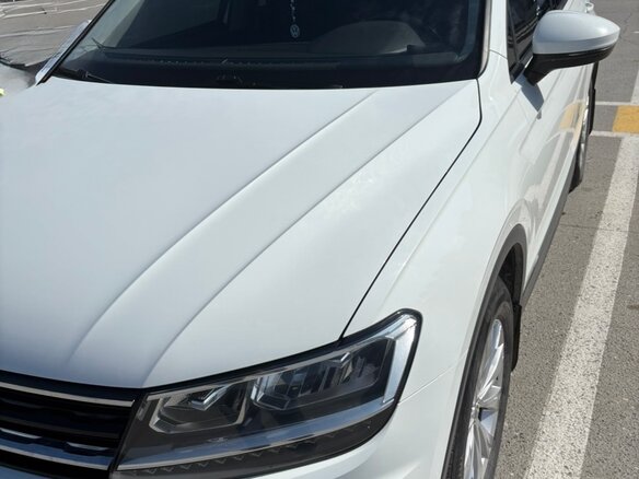 2020 Volkswagen Tiguan II, белый, 3000000 рублей - вид 4
