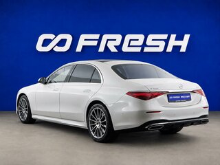 2021 Mercedes-Benz S-Класс 500 4MATIC VII (W223), белый, 11549777 рублей, вид 2