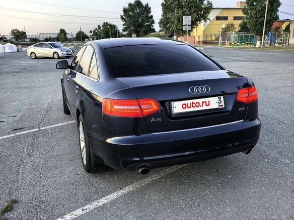 2010 Audi A6 III (C6) Рестайлинг, синий, 1000000 рублей - вид 4
