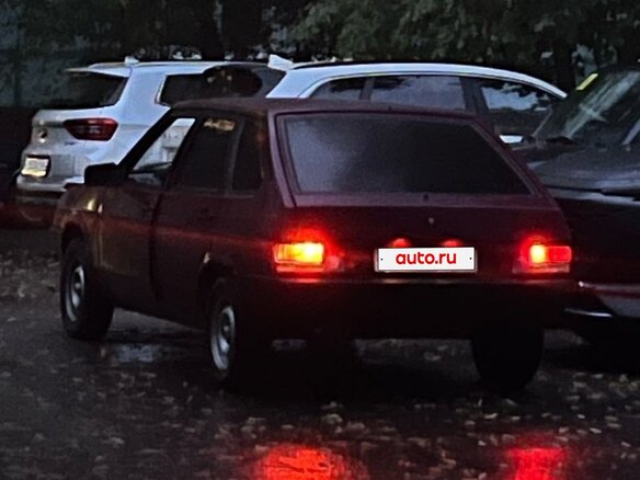 2000 Lada (ВАЗ) 2109, пурпурный - вид 3