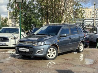 2015 Lada (ВАЗ) Kalina II, серый, 239000 рублей, вид 1
