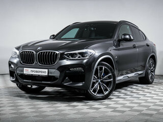 2019 BMW X4 30i II (G02), чёрный, 4863000 рублей, вид 5