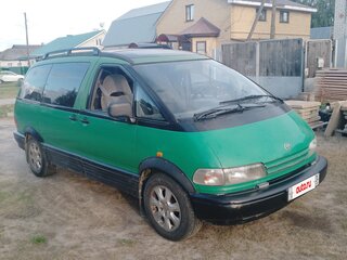 1991 Toyota Previa I (XR10, XR20), зелёный, 400000 рублей, вид 2