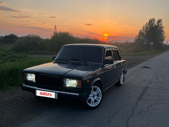 2007 Lada (ВАЗ) 2107, зелёный, 230000 рублей - вид 1