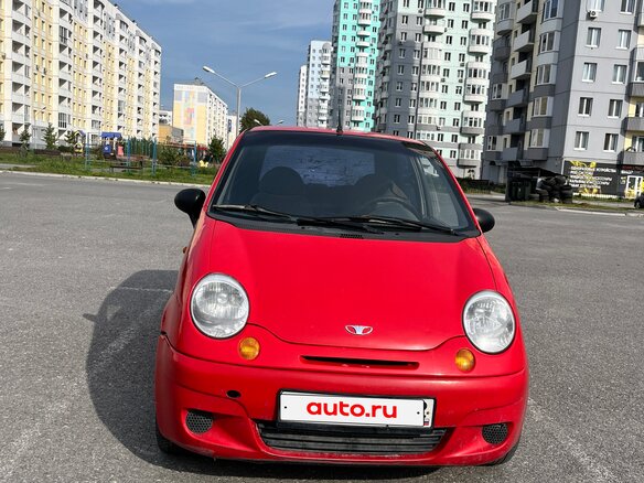 2009 Daewoo Matiz I Рестайлинг, красный - вид 1
