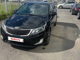 2012 Kia Rio 4-speed III, чёрный, 820000 рублей, вид 2