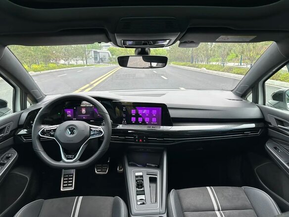 2024 Volkswagen Golf VIII Рестайлинг, серый - вид 8