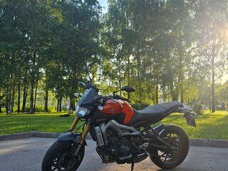 2014 Yamaha MT-09 (FZ-09), оранжевый, 640000 рублей, вид 5