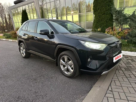 2019 Toyota RAV4 V (XA50), синий, 2490000 рублей, вид 4