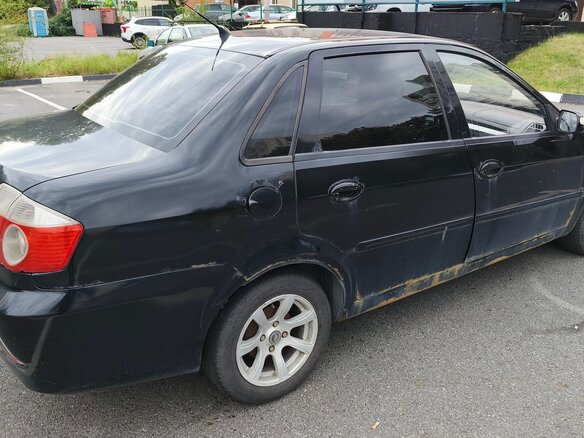 2010 Lifan Breez (520), чёрный - вид 4