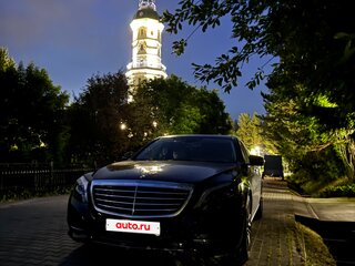 2016 Mercedes-Benz S-Класс 400 Long VI (W222, C217), чёрный, 5000000 рублей, вид 1
