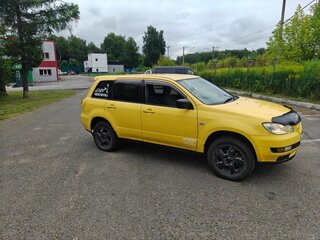 2001 Mitsubishi Airtrek I, жёлтый, 360000 рублей, вид 3