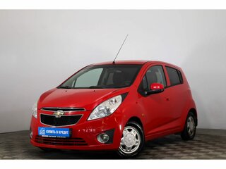 2011 Chevrolet Spark III, красный, 519000 рублей, вид 3