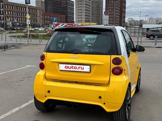 2014 Smart Fortwo II, жёлтый, 815000 рублей, вид 3