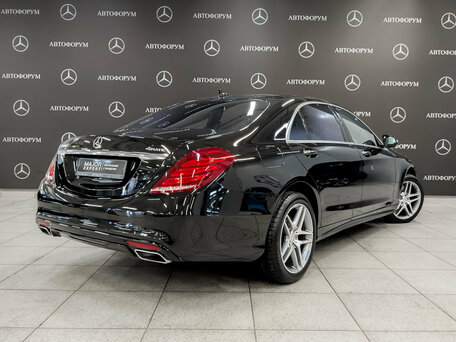 2016 Mercedes-Benz S-Класс 500 VI (W222, C217), чёрный, 4750000 рублей, вид 5