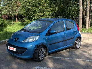 2007 Peugeot 107 I, синий, 290000 рублей, вид 2