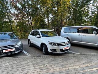 2015 Volkswagen Tiguan I Рестайлинг, белый, 1350000 рублей, вид 4