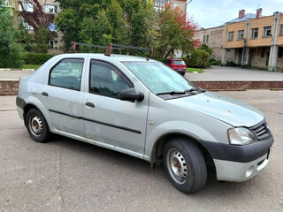 2006 Renault Logan I, серебристый, 299000 рублей, вид 2