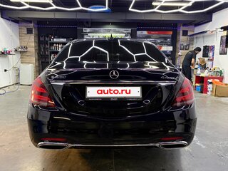 2018 Mercedes-Benz S-Класс 450 Long VI (W222, C217) Рестайлинг, чёрный, 5150000 рублей, вид 3