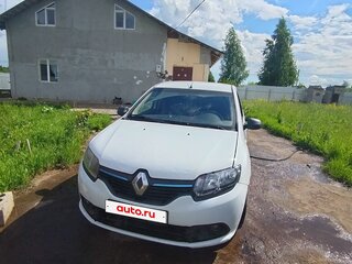 2014 Renault Logan II, белый, 350000 рублей, вид 1