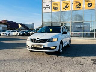 2017 Skoda Rapid I Рестайлинг, белый, 999999 рублей, вид 2