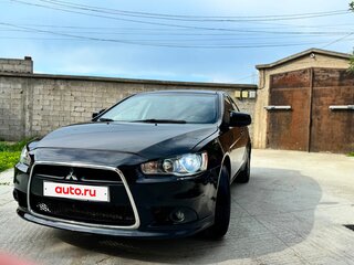 2012 Mitsubishi Lancer X Рестайлинг, чёрный, 750000 рублей, вид 4