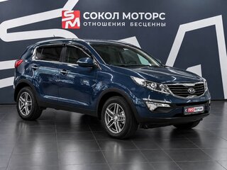 2010 Kia Sportage III, синий, 1159900 рублей, вид 1