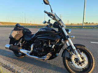 2014 Hyosung Aquila GV650, чёрный, 420000 рублей, вид 3