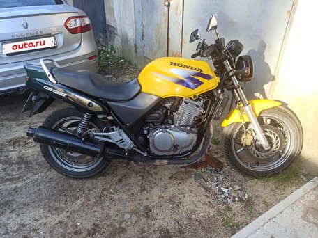 1998 Honda CB 500, жёлтый, 275000 рублей, вид 2
