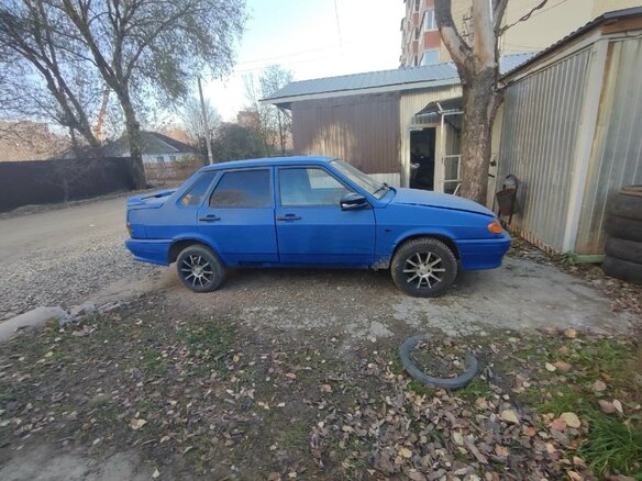 2004 Lada (ВАЗ) 2115, синий, 150000 рублей - вид 1